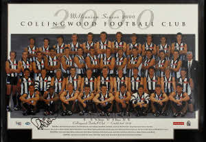 Collingwood Millennium Season 2000 Poster